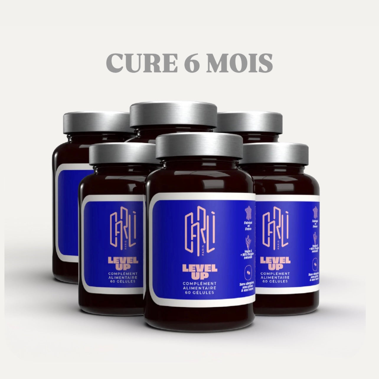 Boosted hair growing food supplements