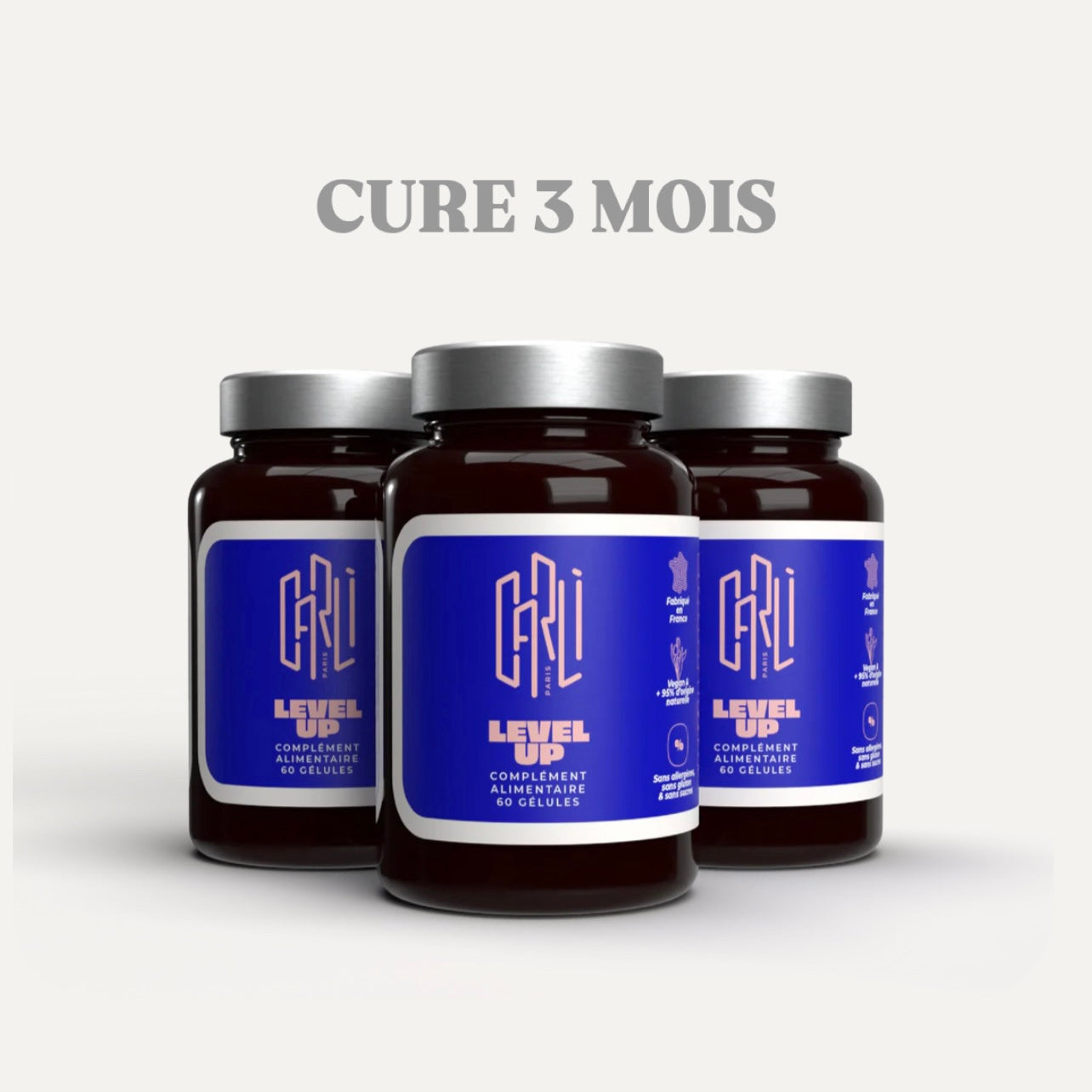 Boosted hair growing food supplements