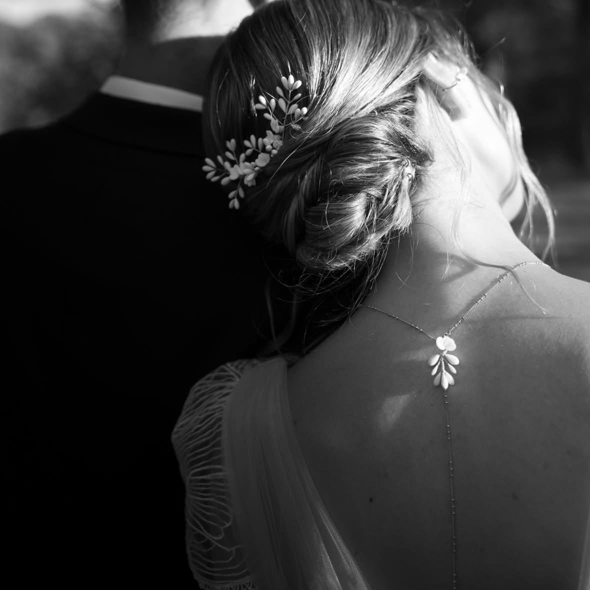 Romy back necklace