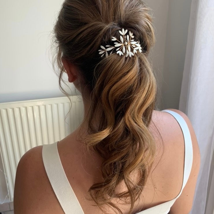 Peigne à cheveux pour mariée CLÉMENTINE