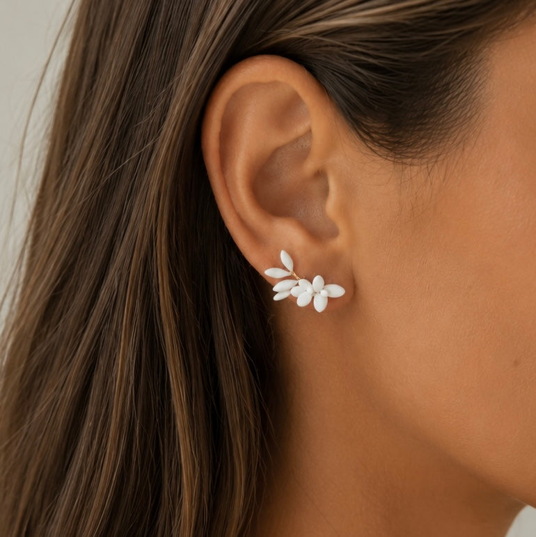 Mini-Swan Earrings