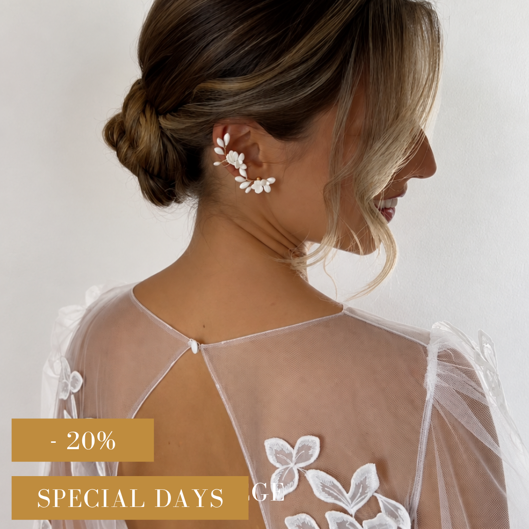 Boucles d'oreilles Swan
