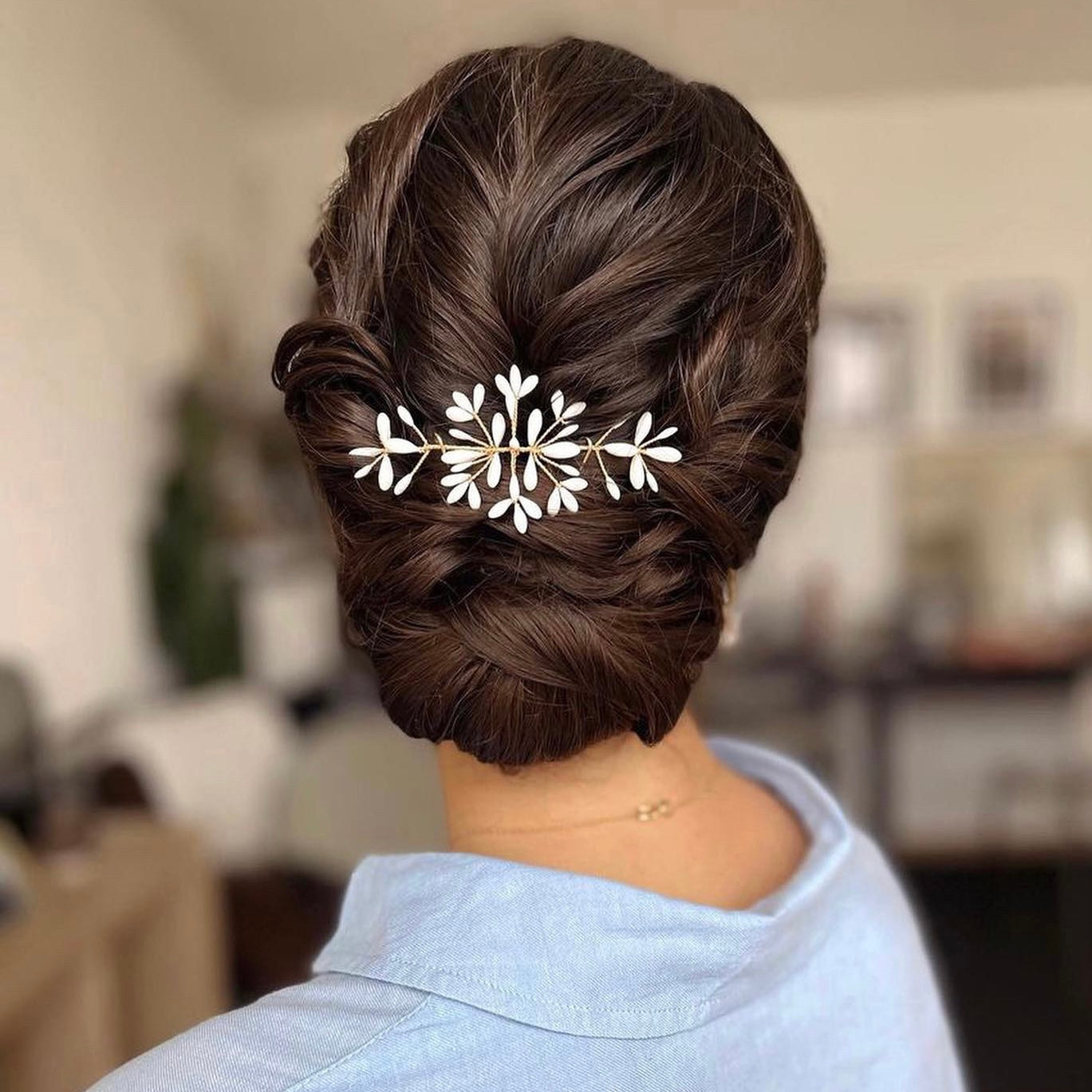Peigne à cheveux pour mariée CLÉMENTINE