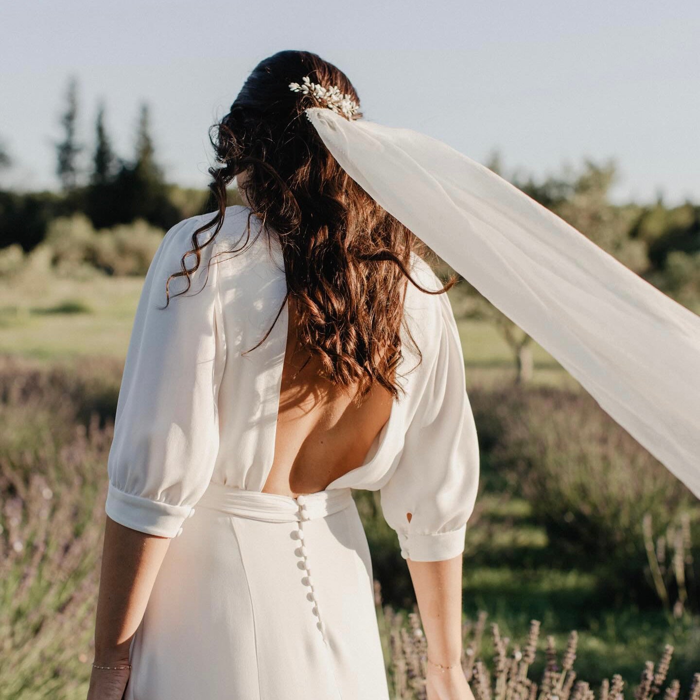 Peigne pour mariée ROMY