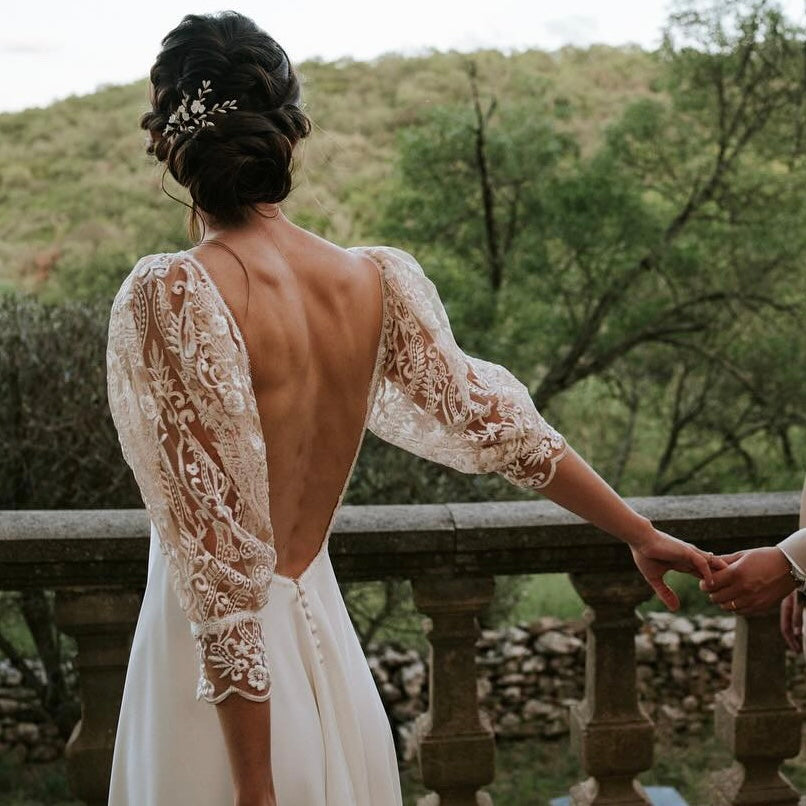 Demi-Peigne pour mariée ROMA