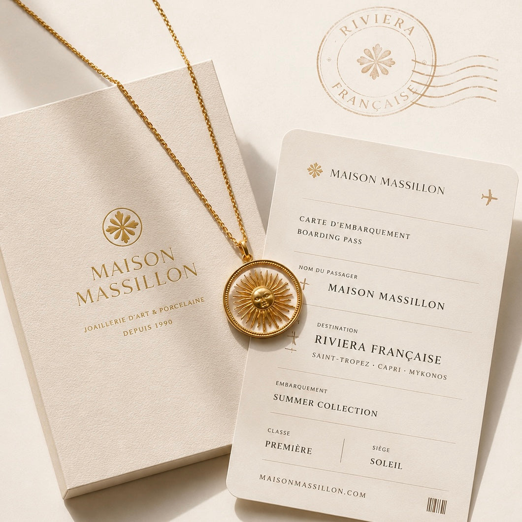 Inner Sun Medallion Necklace