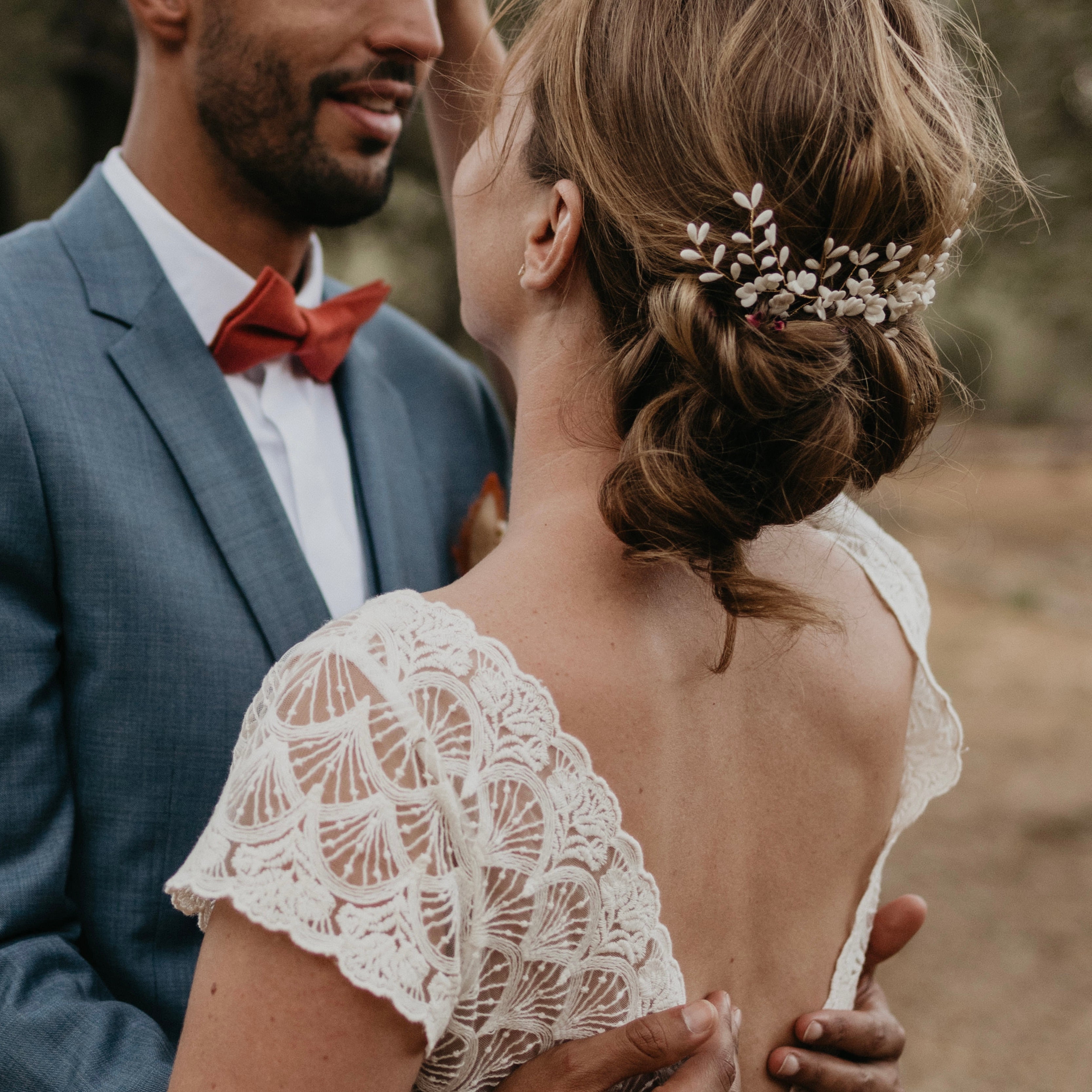 Grand Peigne pour mariée ROMA