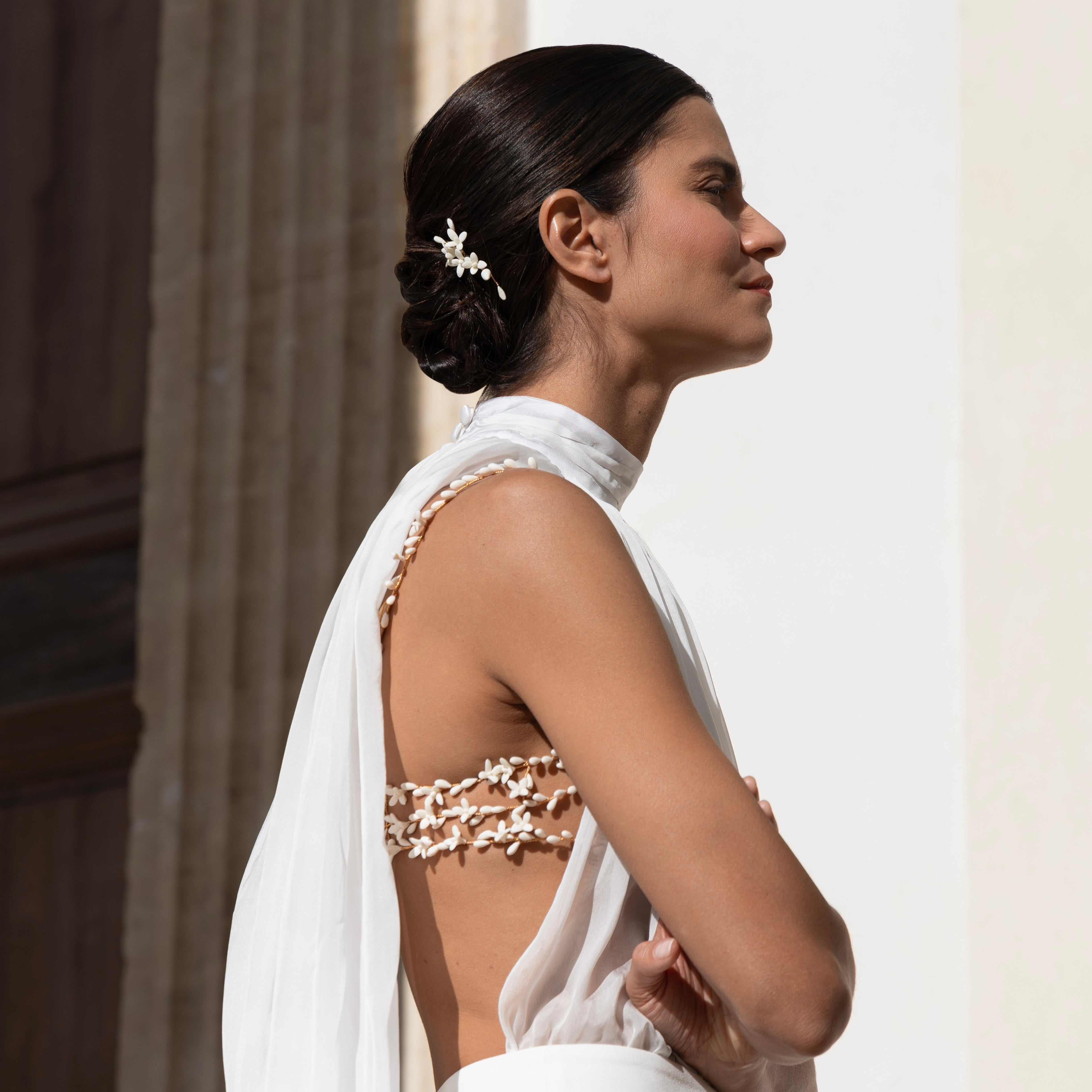 Barrette à cheveux Néroli