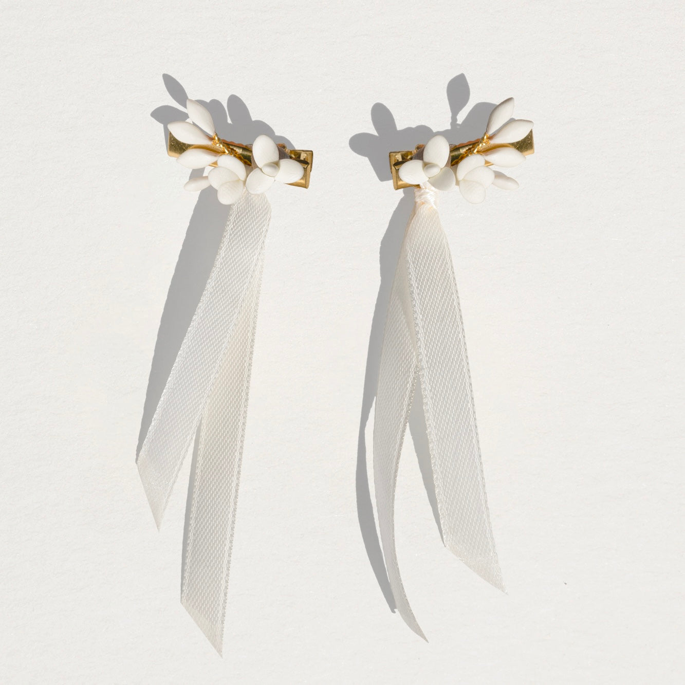 Set barrettes Enfant Longues Swan