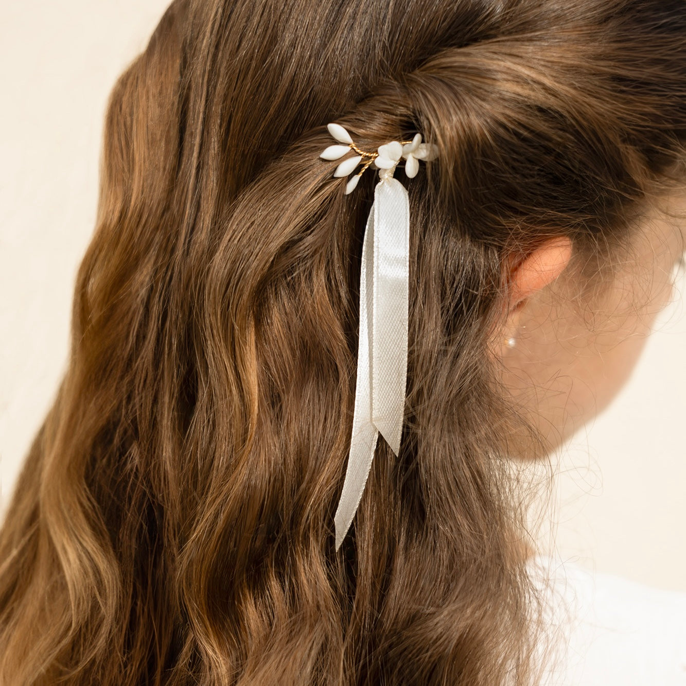 Set barrettes Enfant Longues Swan