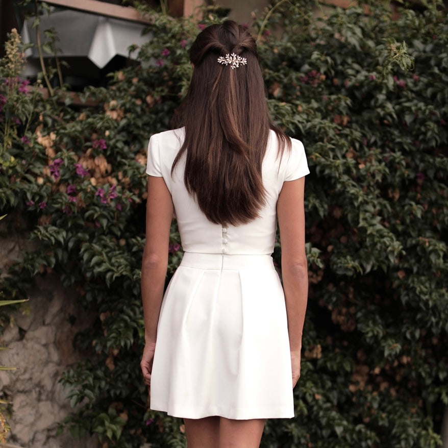 Peigne à cheveux pour mariée CLÉMENTINE