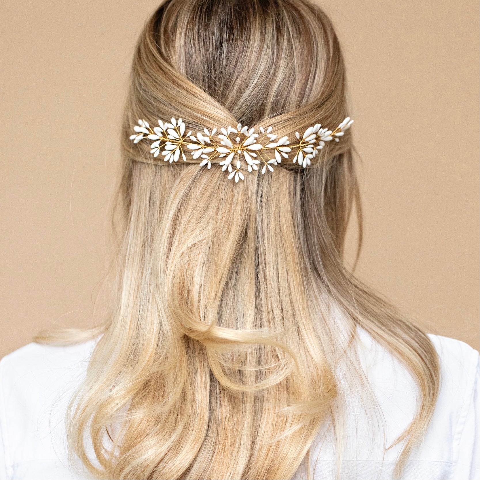 Maxi Peigne à cheveux pour mariée CLAIRE