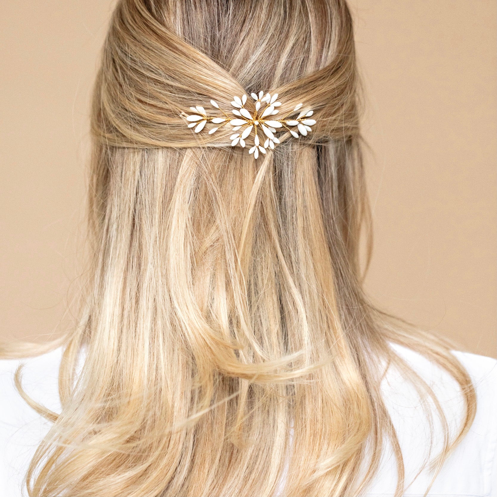 Peigne à cheveux pour mariée CLÉMENTINE