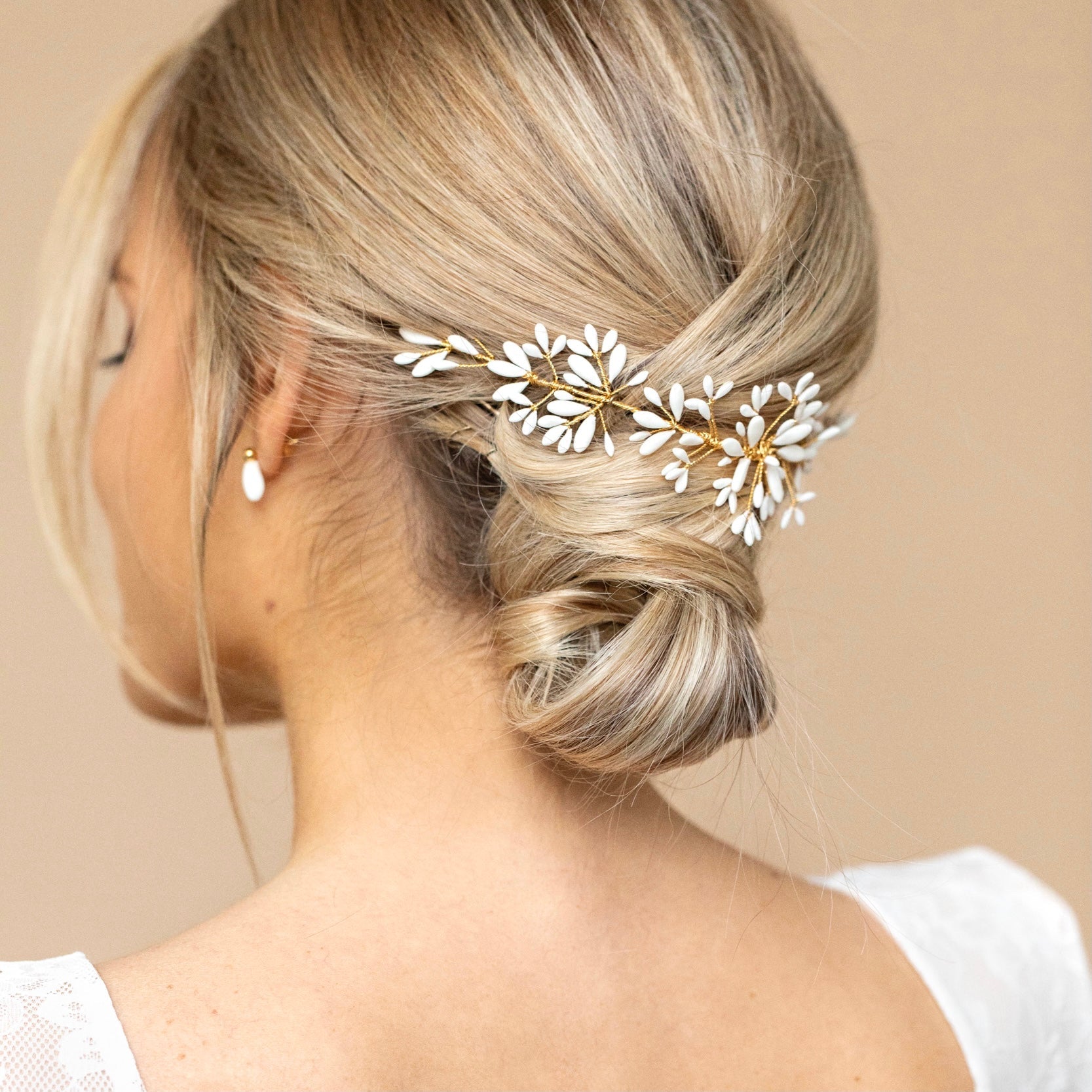 Maxi Peigne à cheveux pour mariée CLAIRE