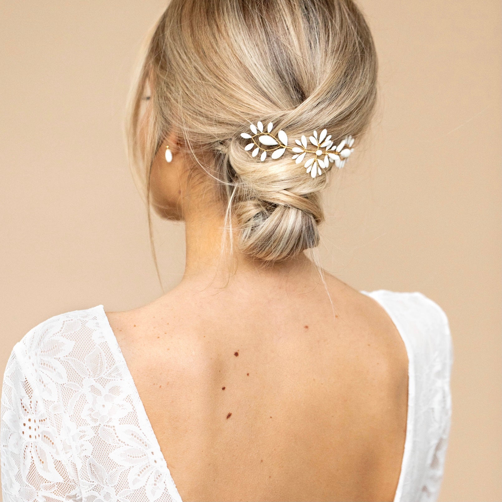 Peigne à cheveux pour mariée SINCÈRE