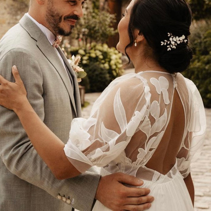 Demi-Peigne pour mariée ROMA